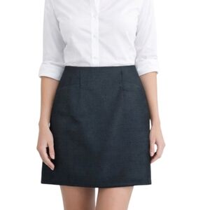 Outback Red Black Boucle Mini Pencil Skirt Size 6